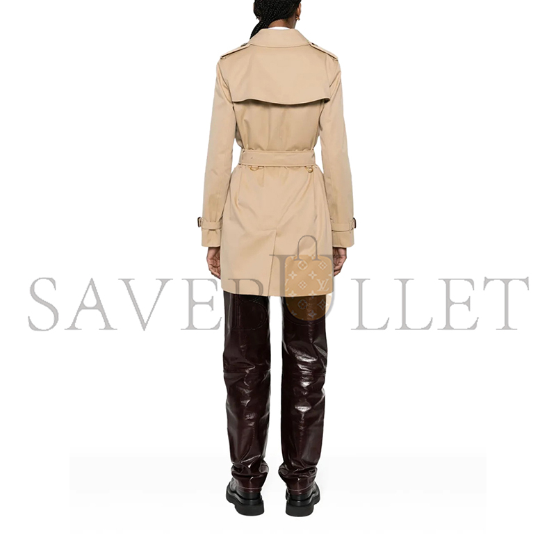 BURBERRY SHORT KENSINGTON TRENCH COAT 